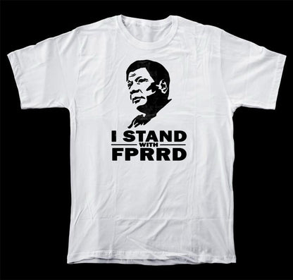 I Stand with FPRRD Front Unisex T-shirt