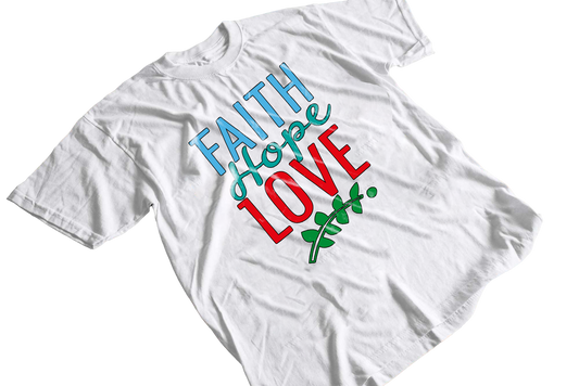 Faith hope love T-shirt